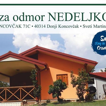 Kuca Za Odmor "Nedeljko"/ Holliday Hause "Nedeljko" Villa Sveti Martin Na Muri Exteriör bild